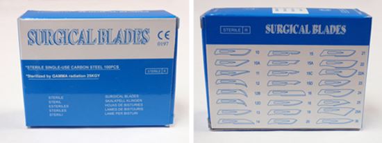 Scalpel Blades- - 12  Bx-100