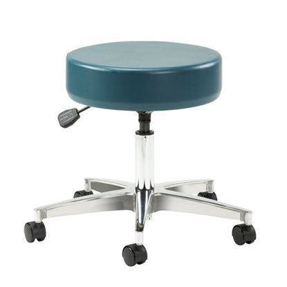 Pneumatic Stool w-o Back Aluminum Base