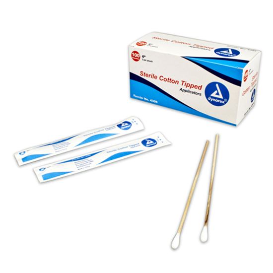 Cotton Tipped Applicators-6  Non-Sterile Box-1000